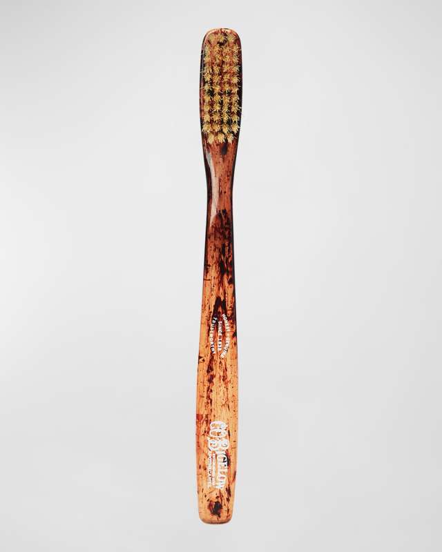 Natural Bristle Toothbrush, Soft
