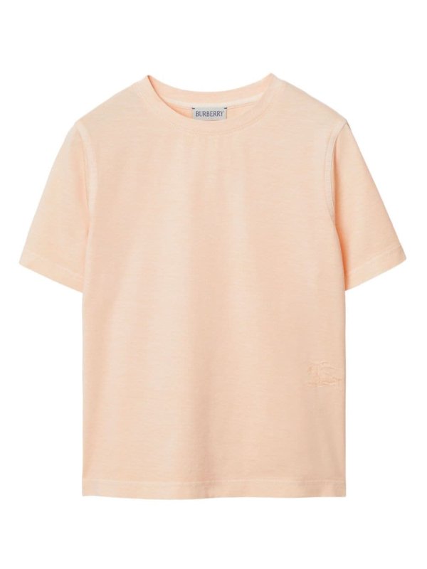 EKD logo-embroidered cotton T-shirt