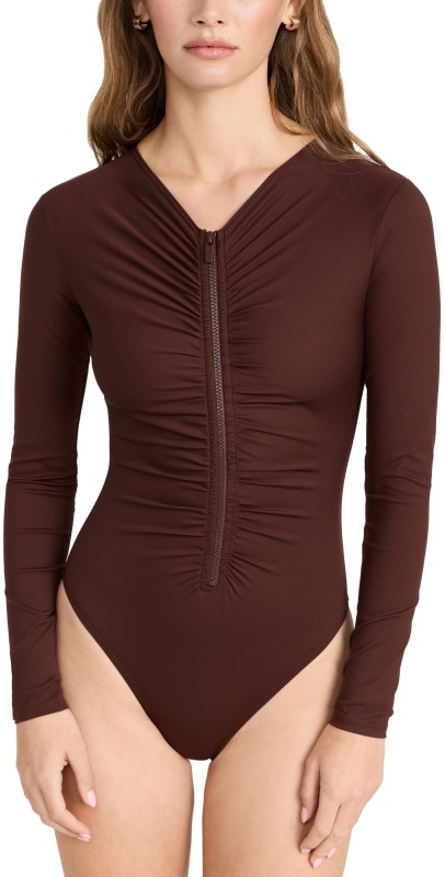 A. L.C. Anselwimsuit Carob