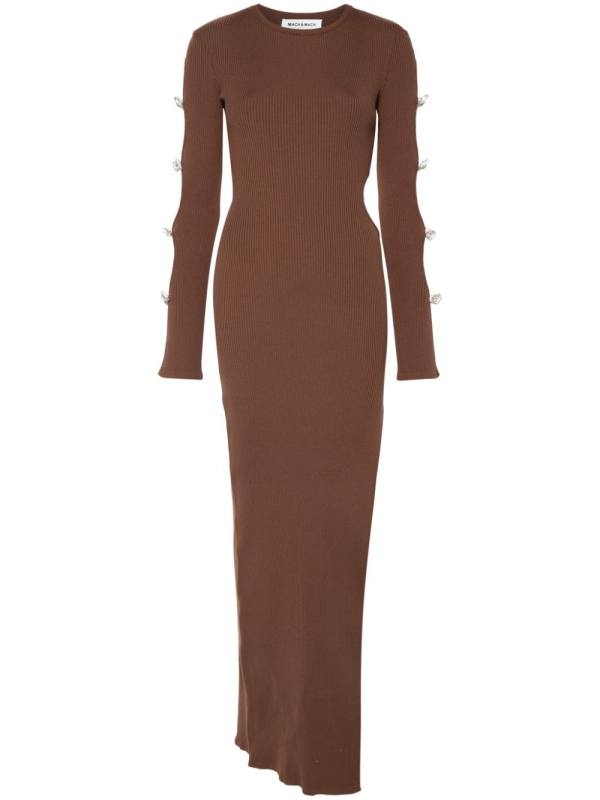 cut-out maxi dress