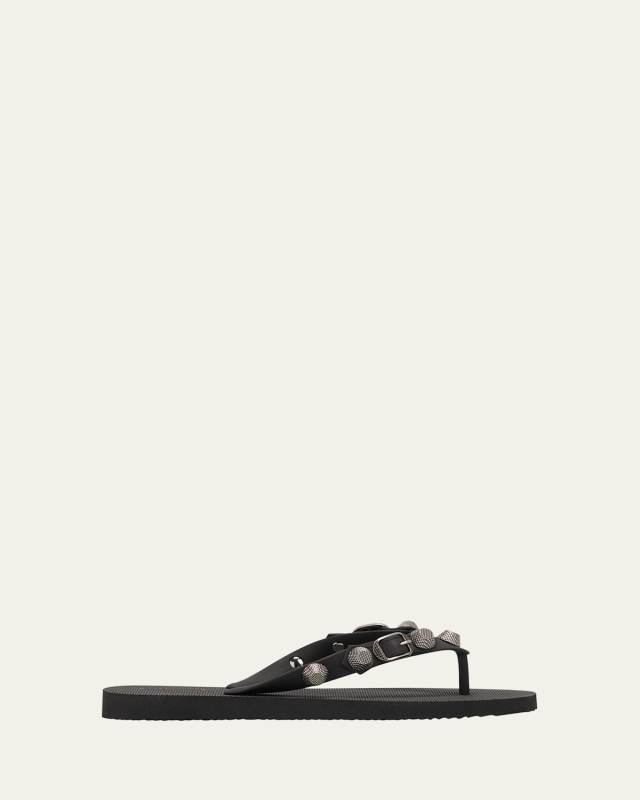 Cagole Studded Flip Flop Sandals
