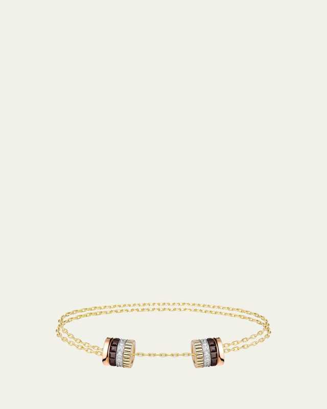 Quatre Classique Bracelet with 2 Motifs