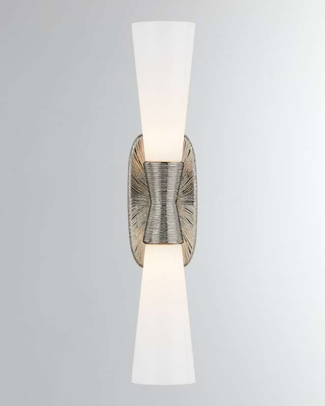 Utopia Large Double Bath Sconce By Kelly Wearstler