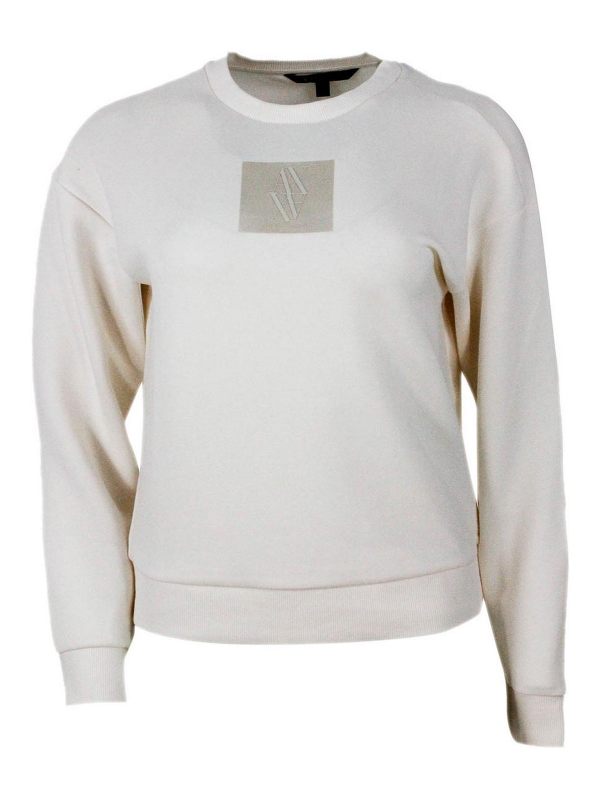 Armani Exchange Sweat-Shirts - Crème