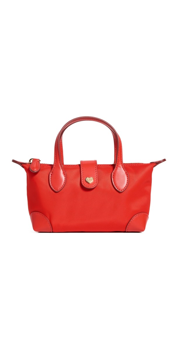 Stoney Clover Lane Micro Pouchette Tomato Red