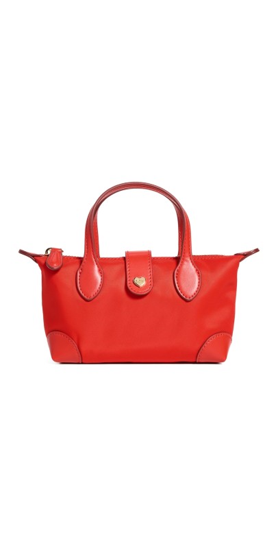 Stoney Clover Lane Micro Pouchette Tomato Red