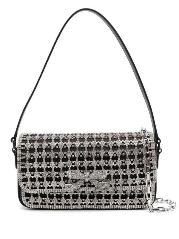 Crystal shoulder bag
