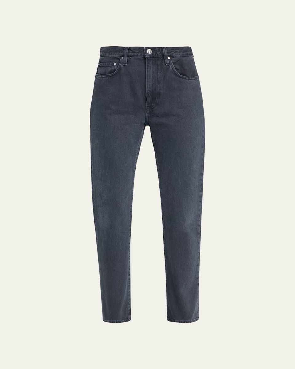 Regular Fit Ankle Hem Jeans
