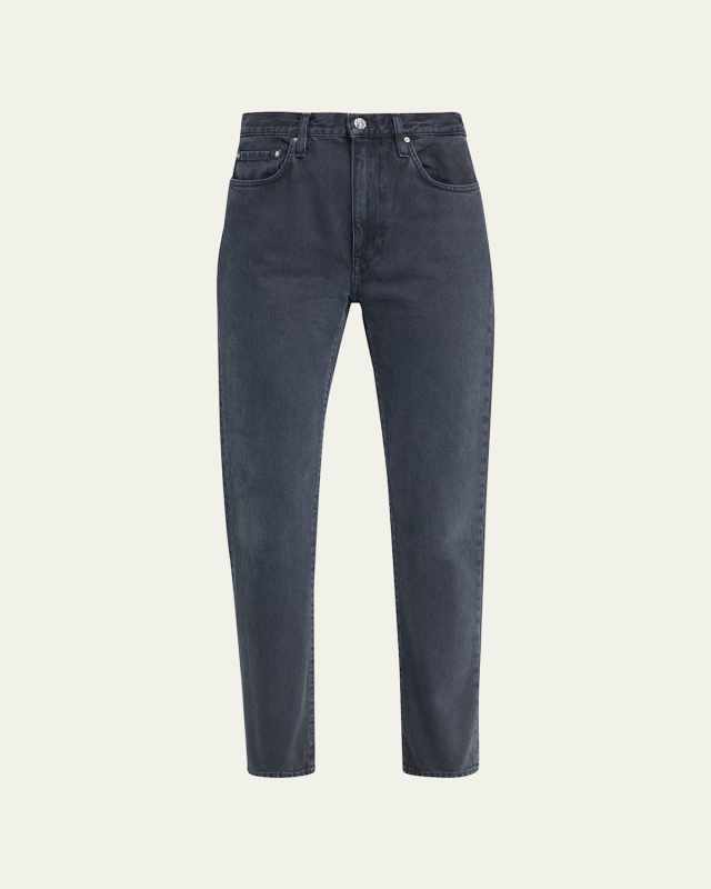 Regular Fit Ankle Hem Jeans