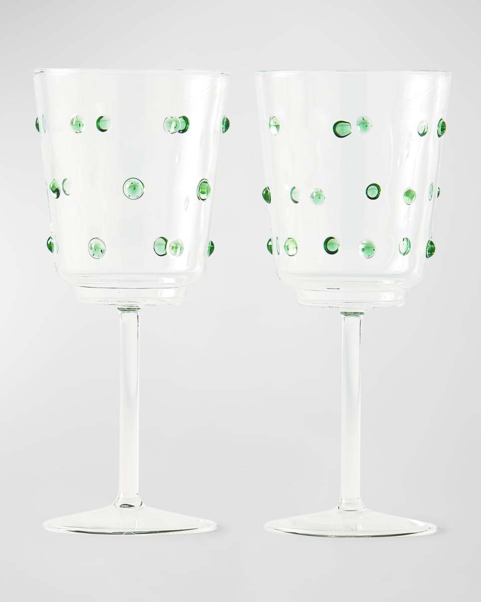 Nob Wine Glasses, Set of 2