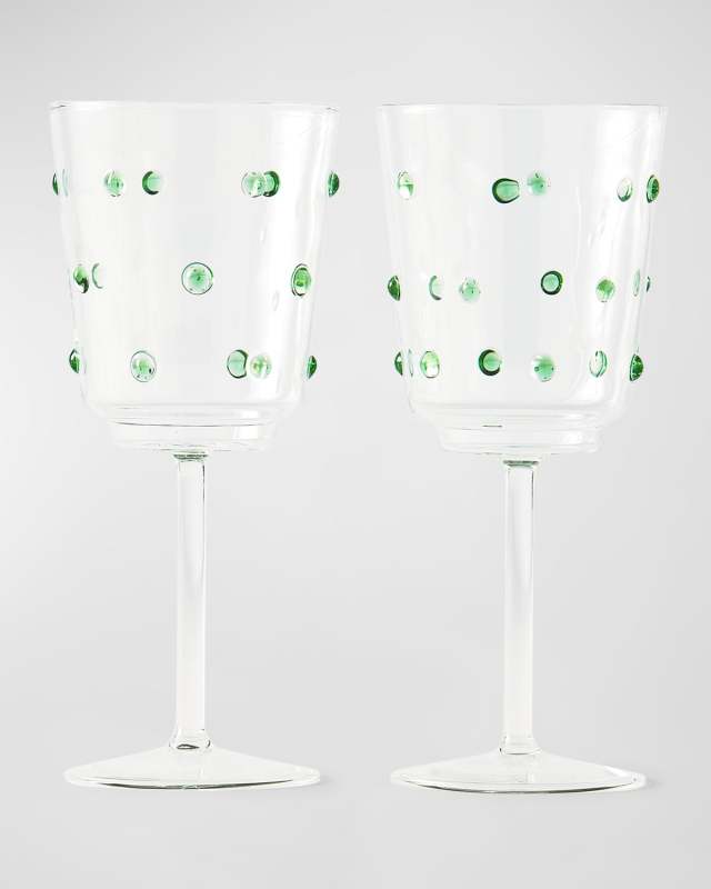 Nob Wine Glasses, Set of 2