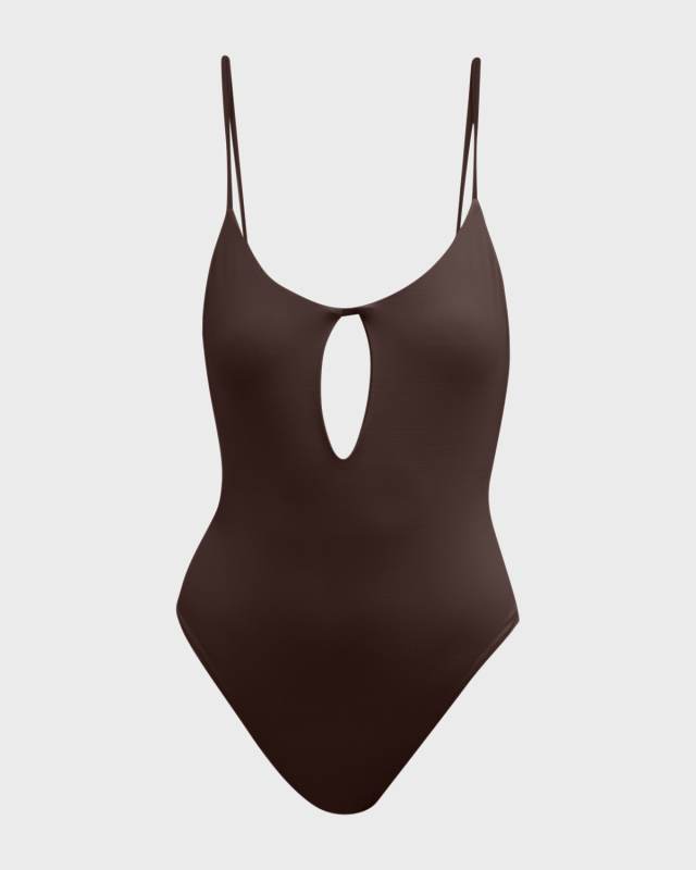 The Keyhole One-Piece Swimsuit