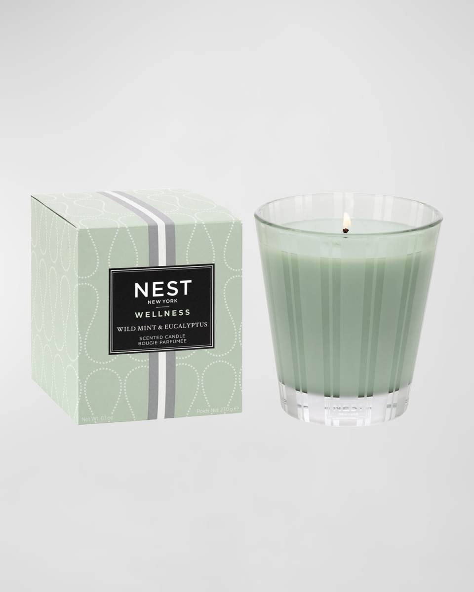 8.1 oz. Wild Mint & Eucalyptus Classic Candle