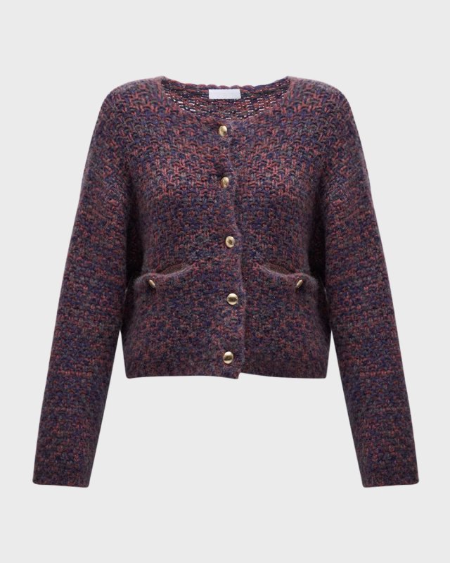 Charlene Cashmere Cropped Jacket