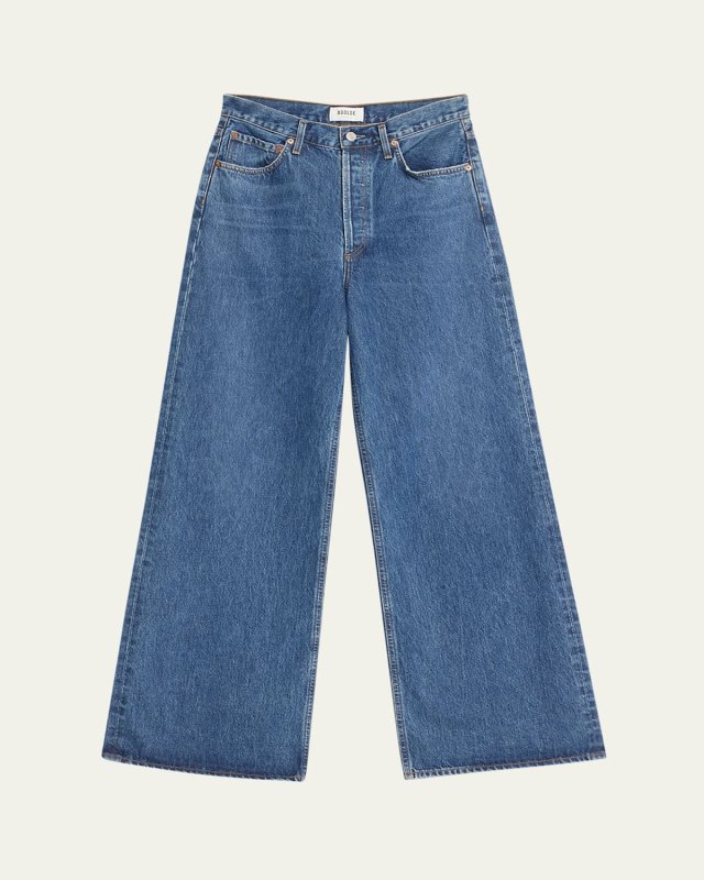 Dame Wide-Leg Jeans