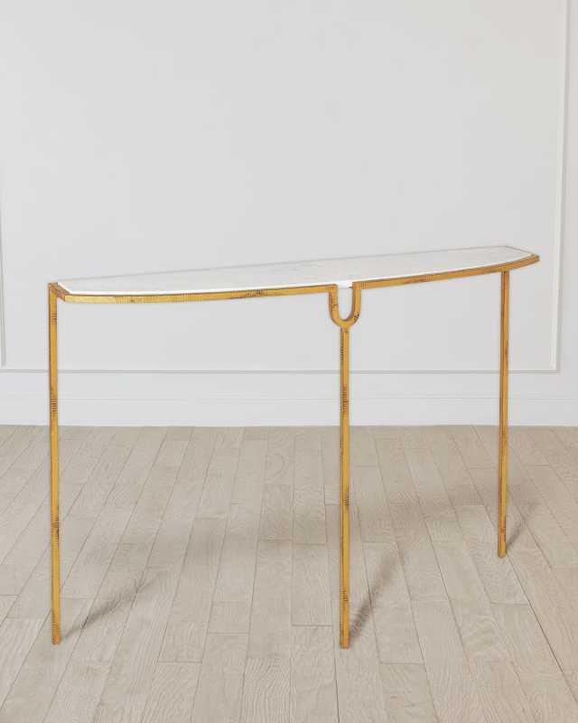Gold Curve Console