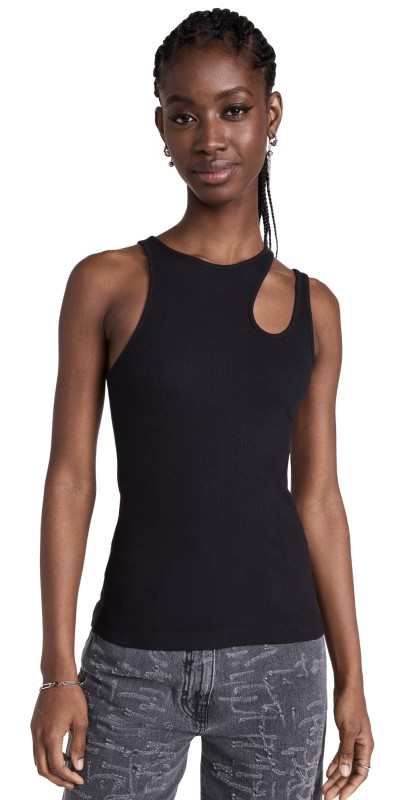 K. ngsley Romain Tank Black