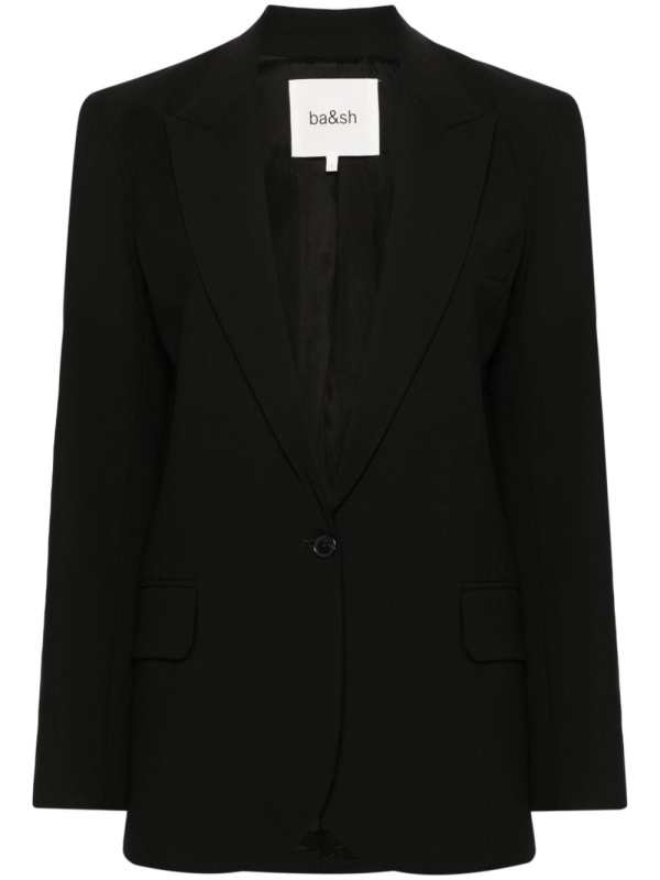single-breasted blazer