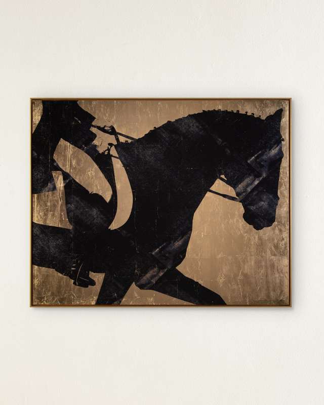 "Exhibition in Blue" Giclee