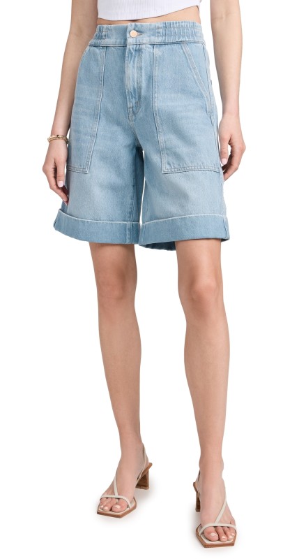 MOTHER SNACKS! The Tasty Utility Cuff Shorts Sweet and Sour