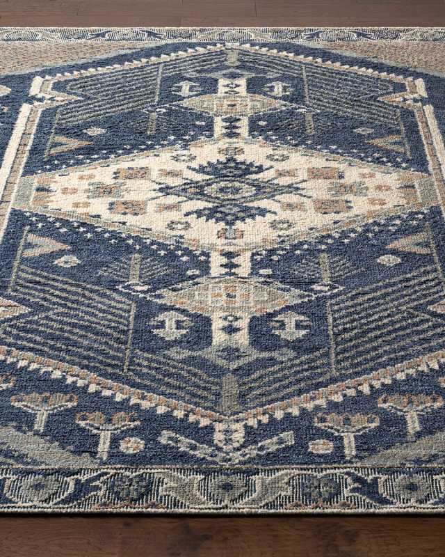 Mathis Hand-Knotted Wool Rug, 6' x 9'