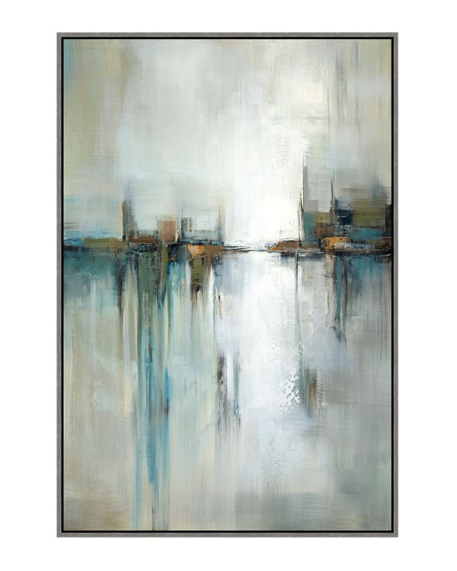 "Mirrored Reflection II" Giclee Canvas Art