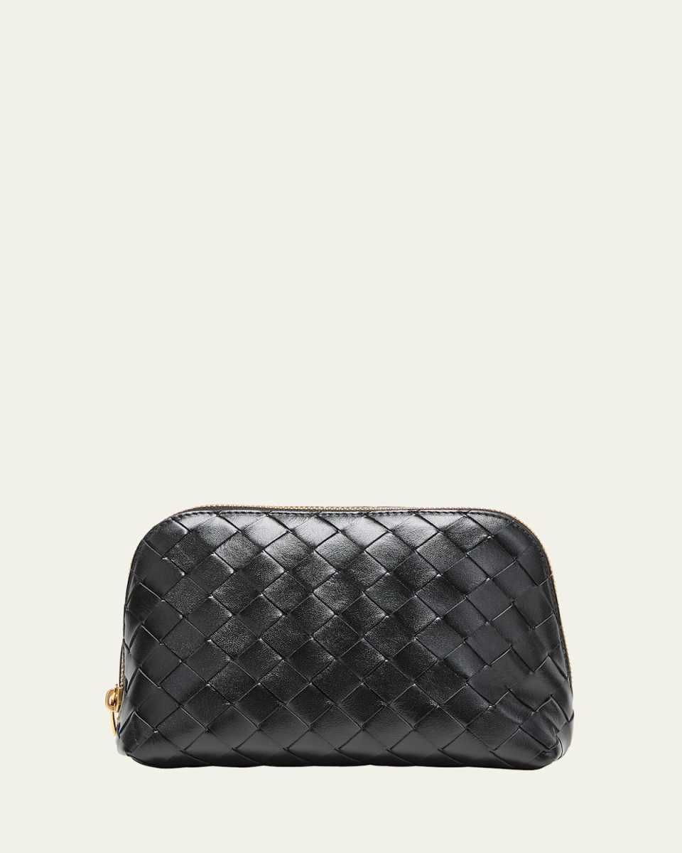 Medium Half Moon Beauty Pouch Bag