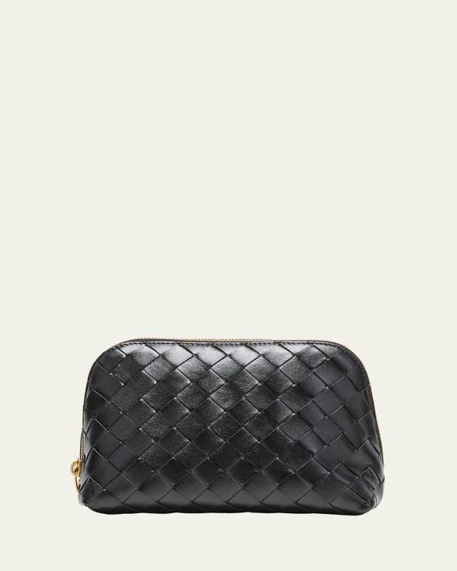 Medium Half Moon Beauty Pouch Bag