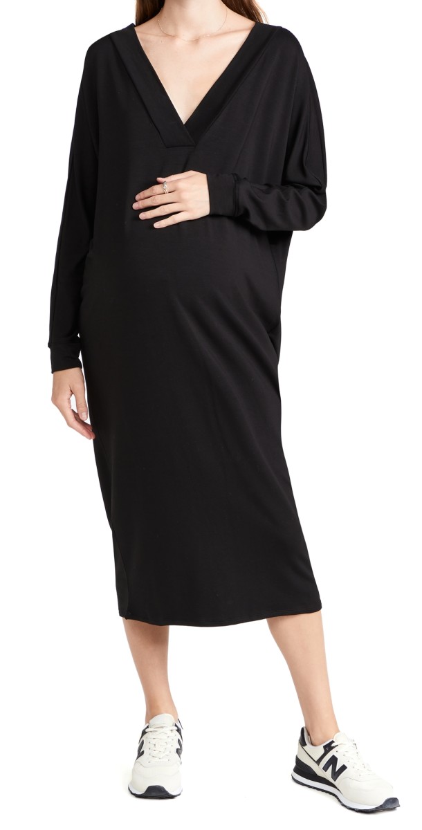 HATCH The Visitor Dress Black