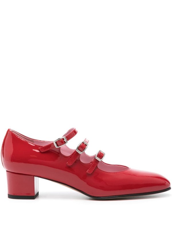 Kina 40mm leather pumps