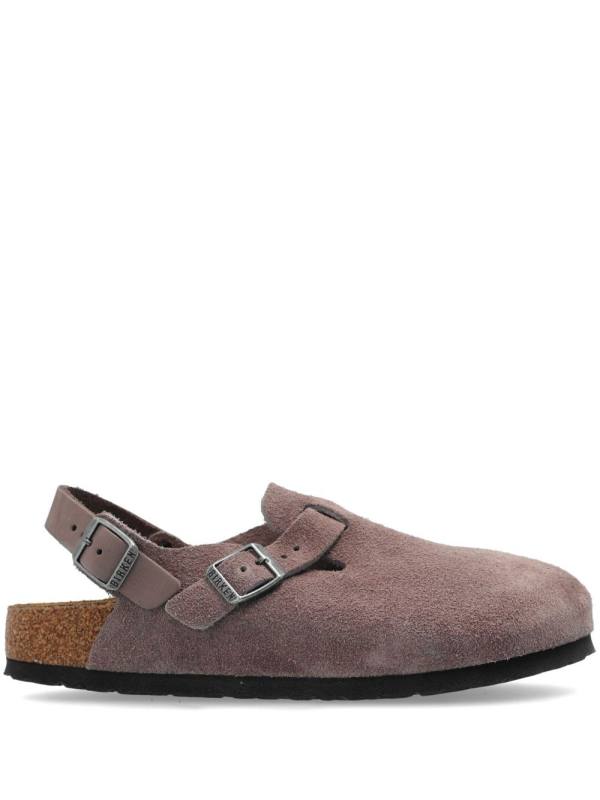 Tokio II suede clogs