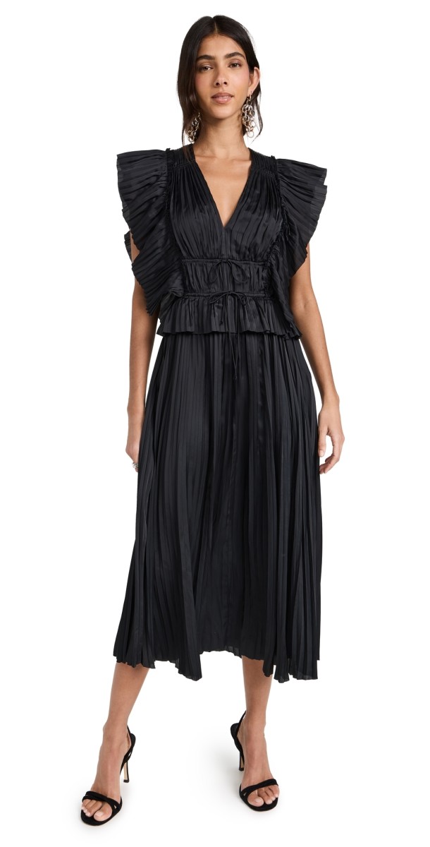 Ulla Johnson Letty Dress Noir