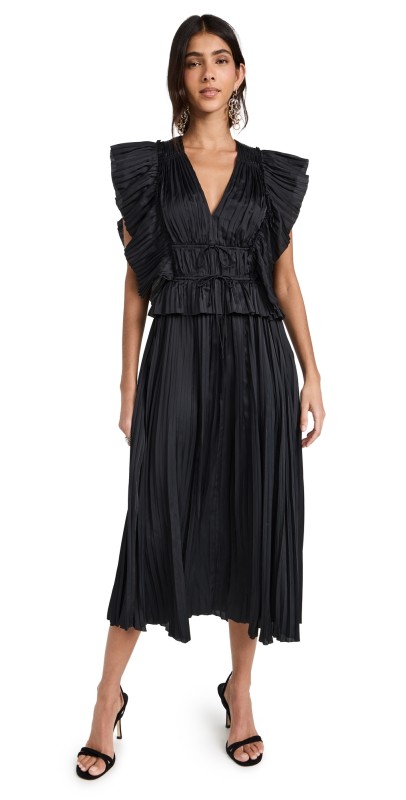Ulla Johnson Letty Dress Noir