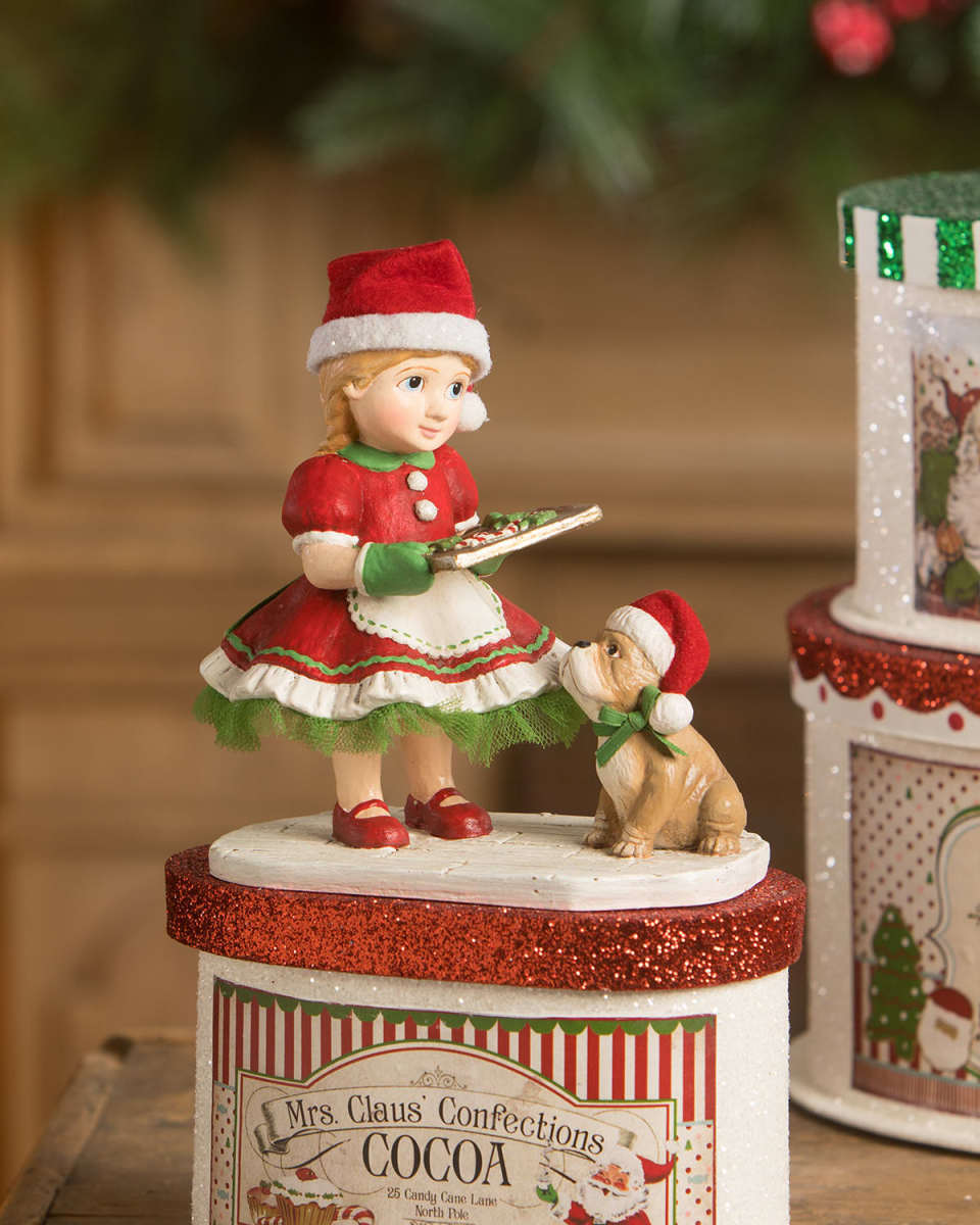 Christmas Caroline Cookie Decor