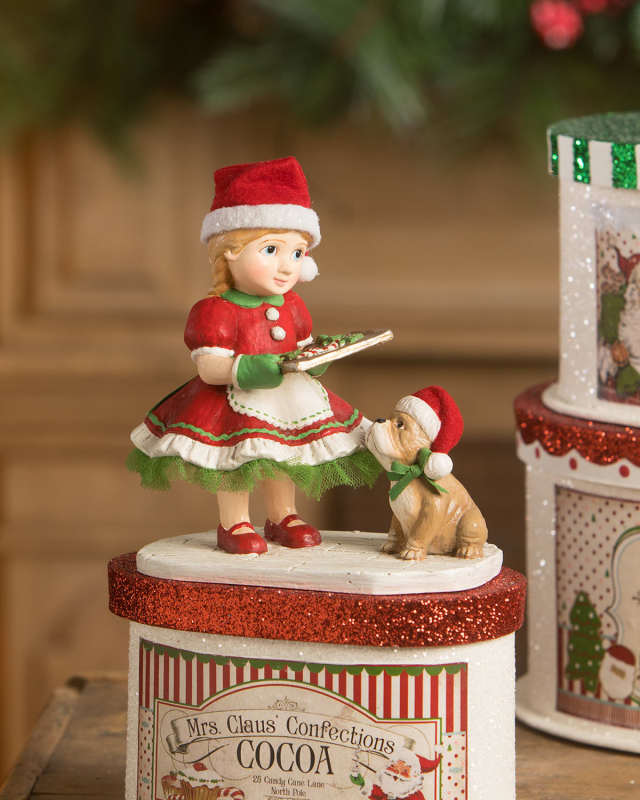 Christmas Caroline Cookie Decor