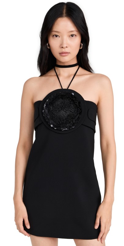 ALEXIS Liss Short Dress Black
