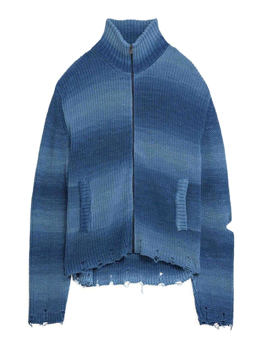 A Paper Kid Veste Casual - Bleu Foncé