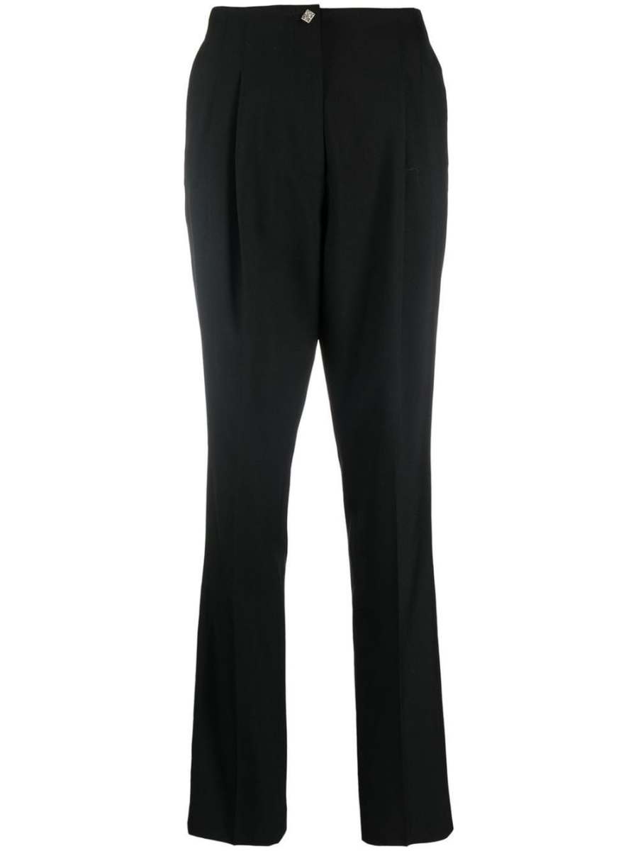 pleat-detail tailored trousers