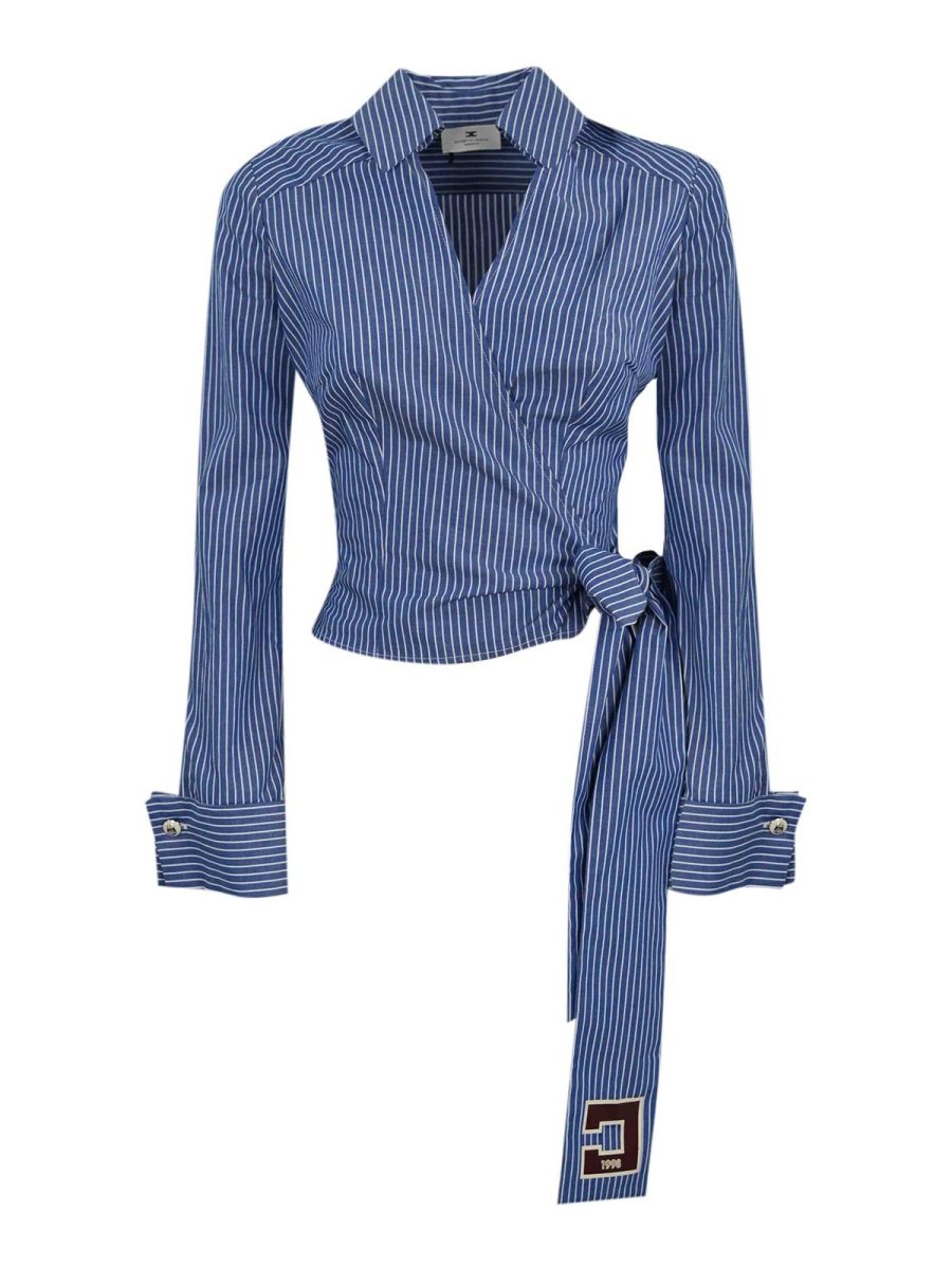 Elisabetta Franchi Chemise - Bleu Foncé