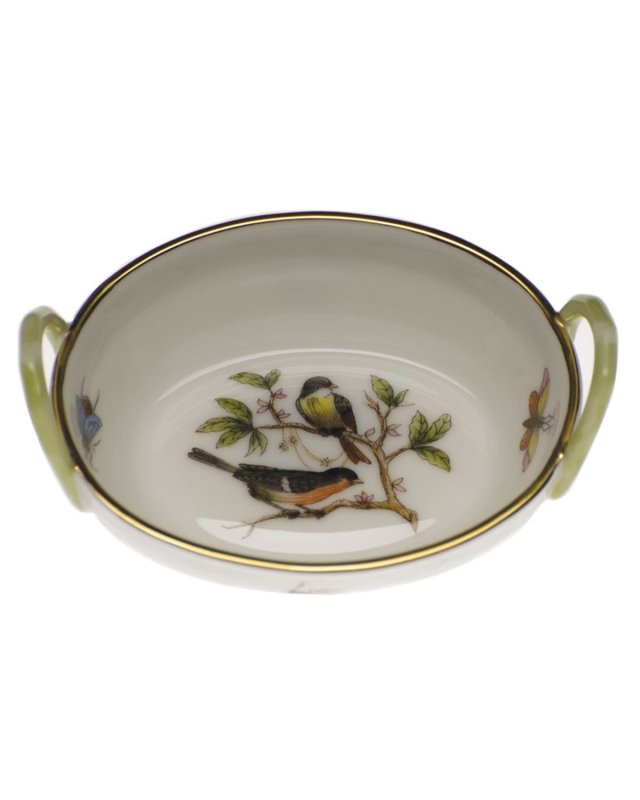 Rothschild Bird Small Basket with Handles