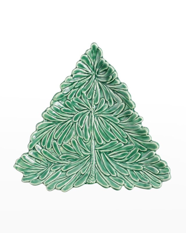 Lastra Holiday Figural Tree Small Plate