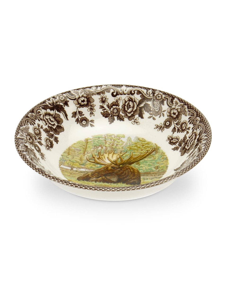 Woodland Majestic Moose Cereal Bowl