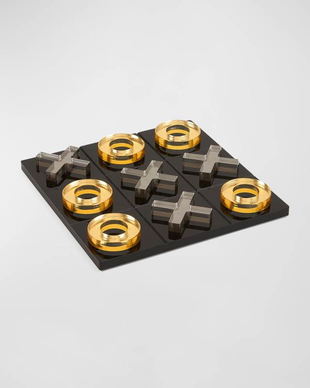 Lucite Tic-Tac-Toe Set