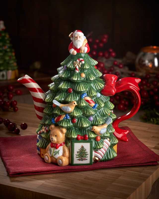 Christmas Tree Teapot