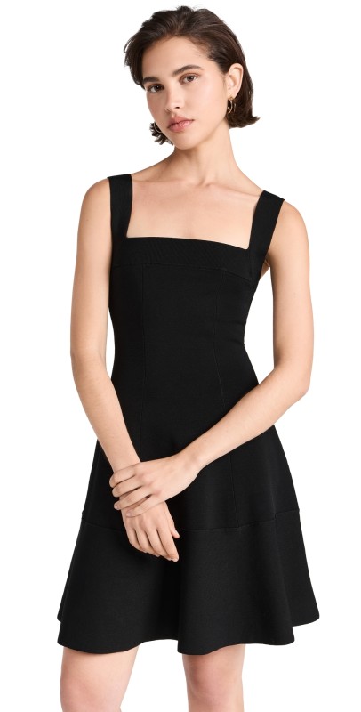 SIMKHAI Ivona Mini Dress Black