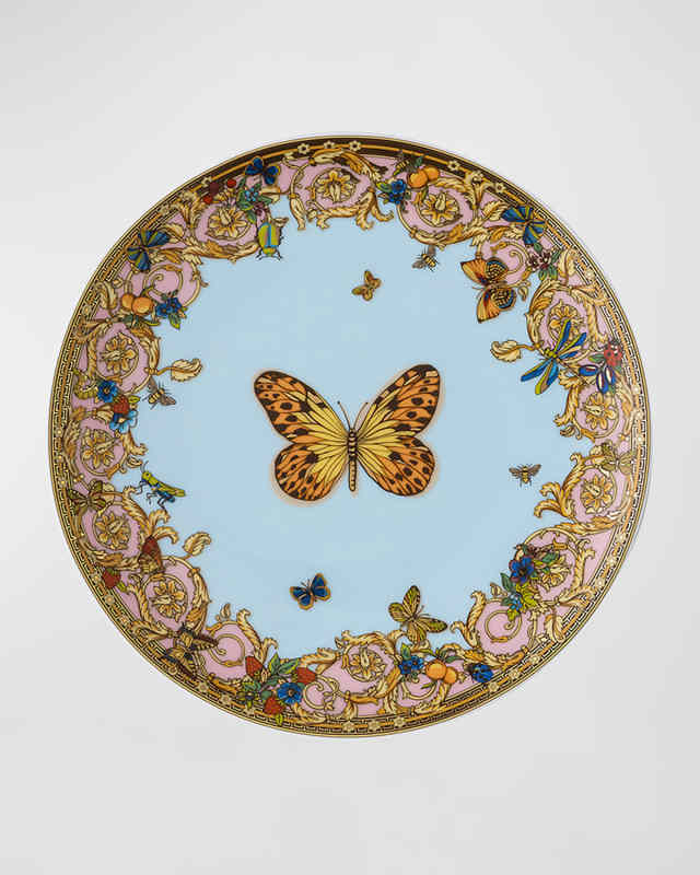 Butterfly Garden Modern Bread & Butter Plate
