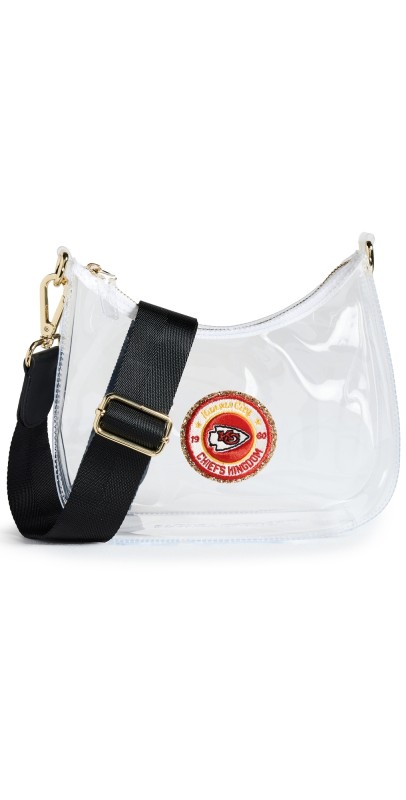 Stoney Clover Lane Kansas City Chiefs Clear Crossbody Bag Clear