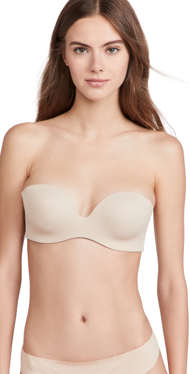 Simone Perele Essentiel Strapless Bra Peau Rose