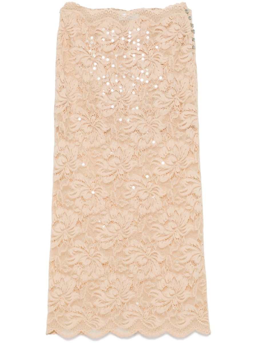 lace midi skirt