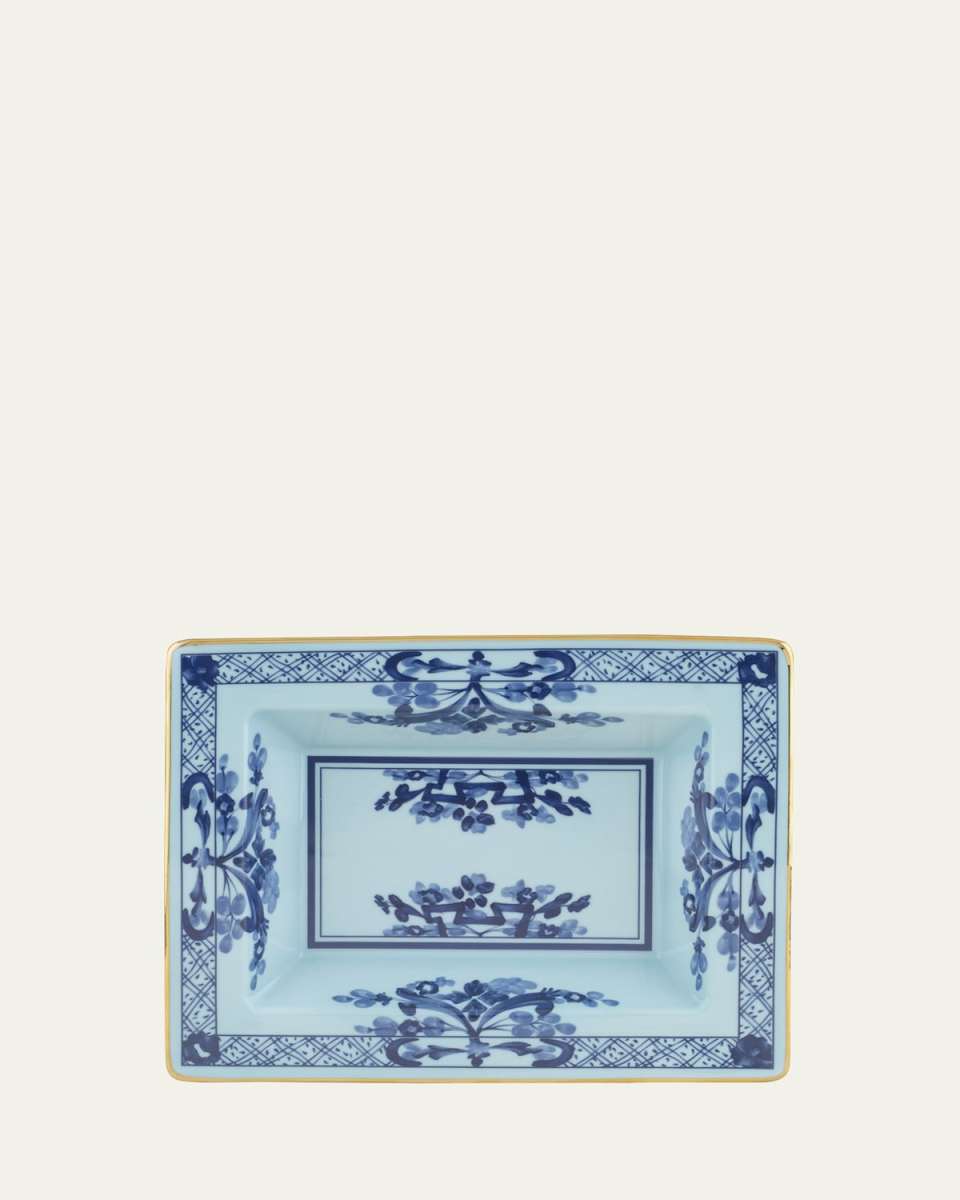 Oriente Italiano Rectangle Change Tray, Iris